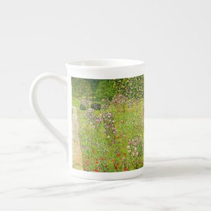 Gustav Klimt Orchard mit Rose Porzellantasse