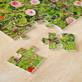 Gustav Klimt Orchard mit Rose Puzzle (Seite)