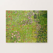 Gustav Klimt Orchard mit Rose Puzzle (Horizontal)