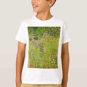 Gustav Klimt Orchard mit Rose T-Shirt