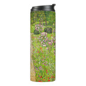 Gustav Klimt Orchard mit Rose Thermosbecher (Nach links gedreht)