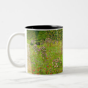 Gustav Klimt Orchard mit Rose Zweifarbige Tasse