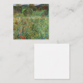 Gustav Klimt - Orchard Mitteilungskarte (Vorne/Hinten)