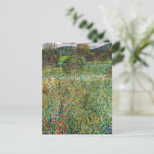 Gustav Klimt - Orchard Postkarte (Stehend Vorderseite)