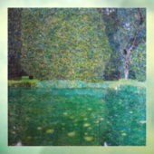 Gustav Klimt - Park Schloss Kammer am Attersee Fensteraufkleber (Blatt 3)