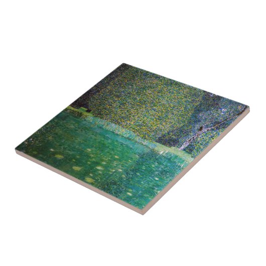 Gustav Klimt - Park Schloss Kammer am Attersee Fliese (Seite)