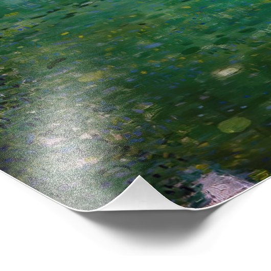 Gustav Klimt - Park Schloss Kammer am Attersee Fotodruck (Ecke)