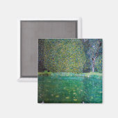 Gustav Klimt - Park Schloss Kammer am Attersee Magnet (Vorderseite/Rückseite)