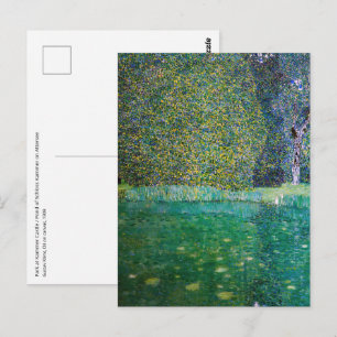 Gustav Klimt - Park von Schloss Kammer am Attersee Postkarte