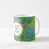 Gustav Klimt PERSONALISIERT INITIAL Kaffeetasse (VorderseiteRechts)