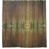 Gustav Klimt Pine Trees Duschvorhang (Vorderseite)