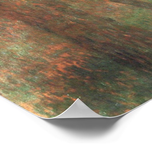 Gustav Klimt Pine Trees Poster (Ecke)