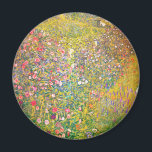 Gustav Klimt Pink Blume Magnet<br><div class="desc">Gustav Klimt Pink Blume Magnet. Öl auf Leinwand aus dem Jahr 1900. Eine der schönsten Landschaftsbilder von Klimt, der Pink Flower Garden oder die italienische Gartenlandschaft, beherbergt einen blühenden Garten in Klimts einzigartiger Mischung aus Impressionisten, Expressionisten und Jugendstil. Das Werk ist ein wunderschönes Blume-Gemälde, das jedem, der Gustav Klimt, Jugendstil...</div>
