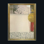 Gustav Klimt: Plakat für die erste Kunstausstellun Postkarte<br><div class="desc">Dieses Art Nouveau (Modern), Poster-Meisterwerk mit dem Titel, Poster für die Erste Kunstausstellung der Secession Art Movement wurde 1898 von Gustav Klimt mit der Lithographie-Technik gemacht. Gustav Klimt war ein österreichischer symbolischer Maler und einer der prominentesten Mitglieder der Wiener Sezessionsbewegung. Klimt ist bekannt für seine Gemälde, Wandgemälde, Skizzen und andere...</div>