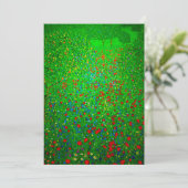 Gustav Klimt Poppy Field Ankündigung (Stehend Vorderseite)