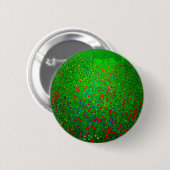 Gustav Klimt Poppy Field Button (Vorne & Hinten)