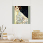 Gustav Klimt - Portrait einer Frau Poster (Küche)