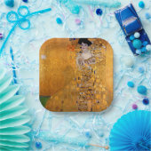 Gustav Klimt Portrait Pappteller (Party)