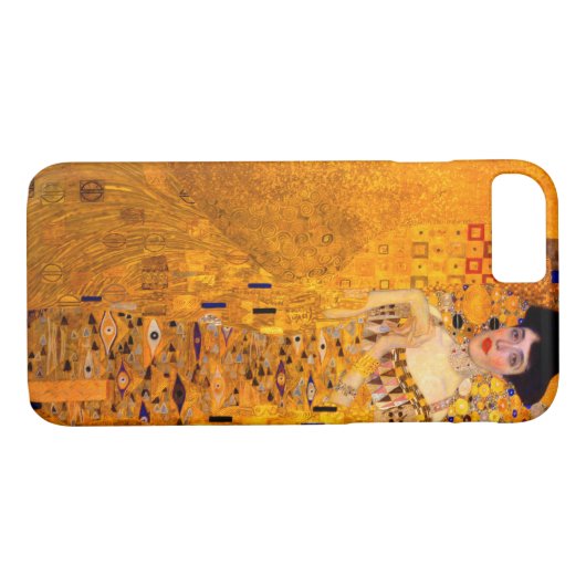 Gustav Klimt Portrait von Adele Bloch Bauer Case-Mate iPhone Hülle (Rückseite (Horizontal))