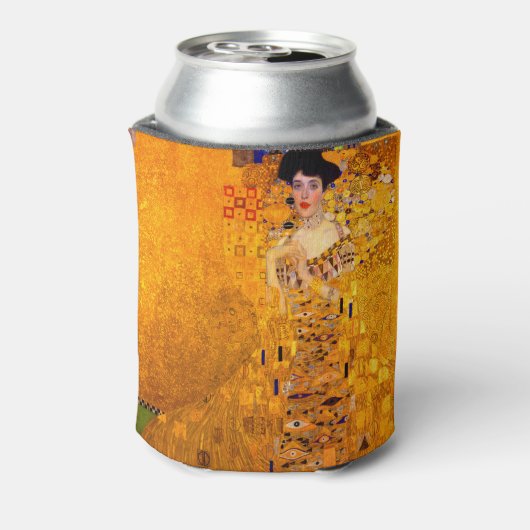 Gustav Klimt Portrait von Adele Bloch Bauer Dosenkühler (Kanne Rückseite)