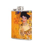 Gustav Klimt Portrait von Adele Bloch Bauer Flachmann (Links)