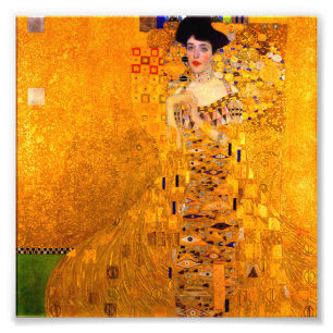 Gustav Klimt Portrait von Adele Bloch Bauer Fotodruck