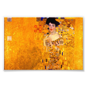 Gustav Klimt Portrait von Adele Bloch Bauer Fotodruck