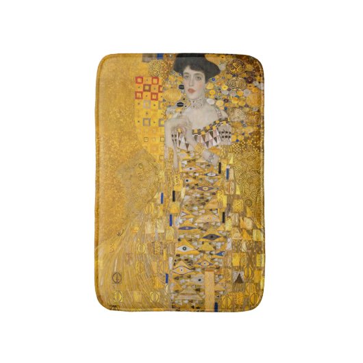 Gustav Klimt - Portrait von Adele Bloch-Bauer I Badematte (Vorderseite Vertikal)