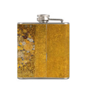 Gustav Klimt - Portrait von Adele Bloch-Bauer I Flachmann (Rückseite)