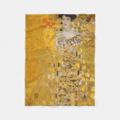 Gustav Klimt - Portrait von Adele Bloch-Bauer I Fleecedecke (Vorderseite)