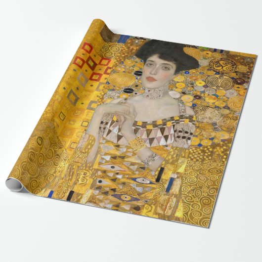 Gustav Klimt - Portrait von Adele Bloch-Bauer I Geschenkpapier (Ungerollt)