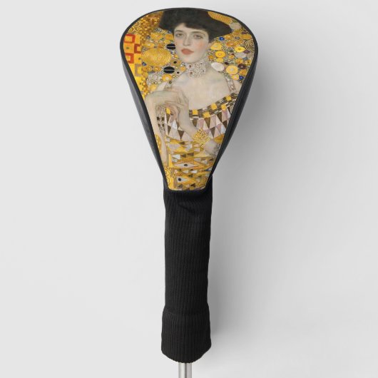 Gustav Klimt - Portrait von Adele Bloch-Bauer I Golf Headcover (Vorderseite)