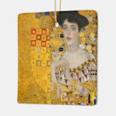 Gustav Klimt - Portrait von Adele Bloch-Bauer I Keramikornament (Links)