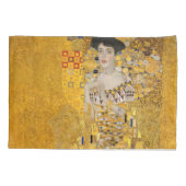 Gustav Klimt - Portrait von Adele Bloch-Bauer I Kissenbezug (Rückseite)