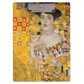 Gustav Klimt - Portrait von Adele Bloch-Bauer I Klemmbrett (Vorderseite)