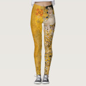 Gustav Klimt - Portrait von Adele Bloch-Bauer I Leggings (Vorderseite)