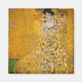 Gustav Klimt - Portrait von Adele Bloch-Bauer I Magnet (Vorne)