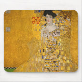 Gustav Klimt - Portrait von Adele Bloch-Bauer I Mousepad (Vorne)