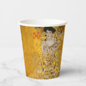 Gustav Klimt - Portrait von Adele Bloch-Bauer I Pappbecher (Vorderseite)
