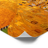 Gustav Klimt Portrait von Adele Bloch-Bauer I Poster (Ecke)