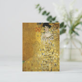 Gustav Klimt - Portrait von Adele Bloch-Bauer I Postkarte (Stehend Vorderseite)