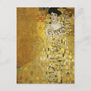 Gustav Klimt - Portrait von Adele Bloch-Bauer I Postkarte
