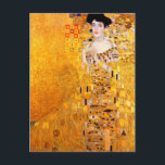 Gustav Klimt Portrait von Adele Bloch-Bauer I Postkarte<br><div class="desc">Gustav Klimt Portrait von Adele Bloch-Bauer I Postkarte</div>