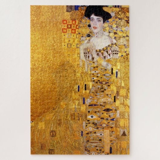 Gustav Klimt Portrait von Adele Bloch-Bauer I Puzzle (Vertikal)
