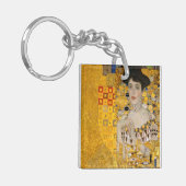 Gustav Klimt - Portrait von Adele Bloch-Bauer I Schlüsselanhänger (Vorderseite links)