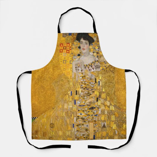 Gustav Klimt - Portrait von Adele Bloch-Bauer I Schürze (Vorderseite)