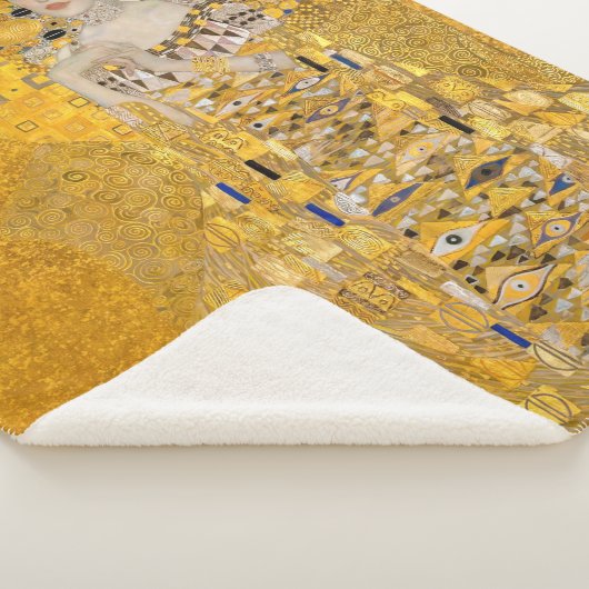 Gustav Klimt - Portrait von Adele Bloch-Bauer I Sherpadecke (3/4)