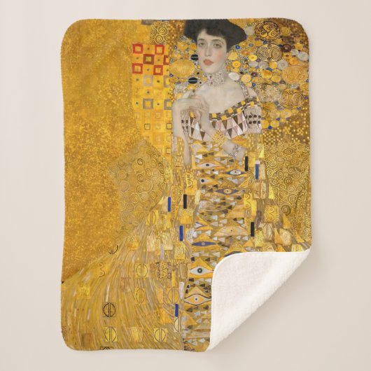 Gustav Klimt - Portrait von Adele Bloch-Bauer I Sherpadecke (Vorderseite)