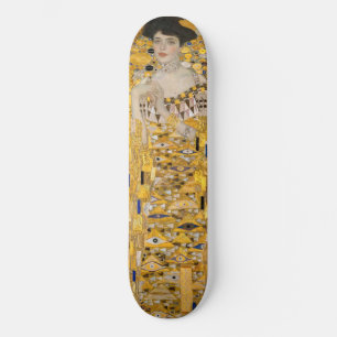 Gustav Klimt - Portrait von Adele Bloch-Bauer I Skateboard