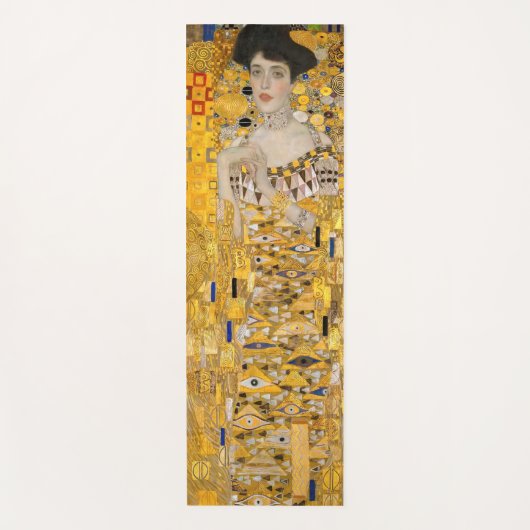 Gustav Klimt - Portrait von Adele Bloch-Bauer I Yogamatte (Vorderseite)